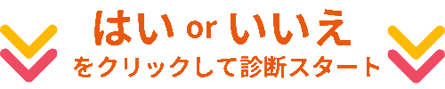 はい/いいえをクリックして診断スタート
